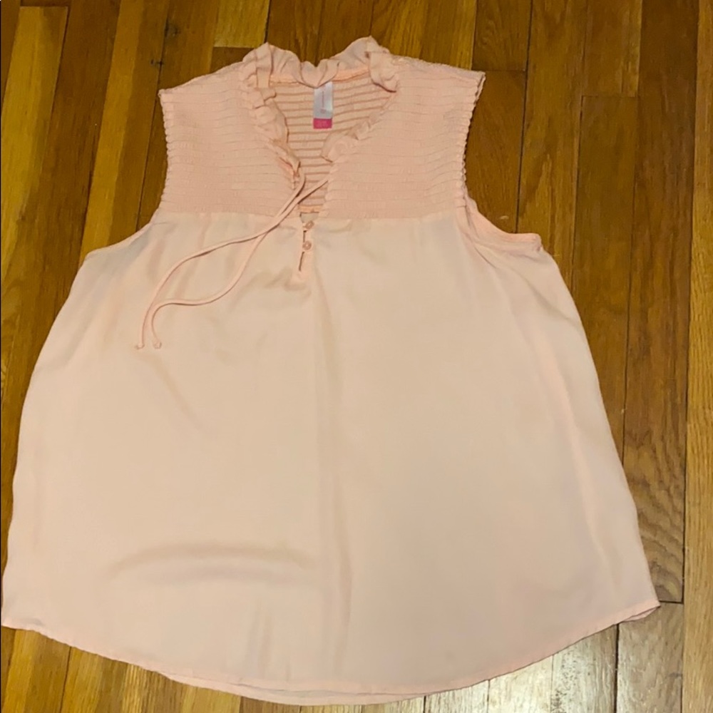 Pink tank top